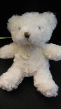 doudou peluche ours blanc