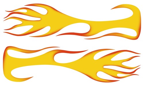 Tatou voiture flammes