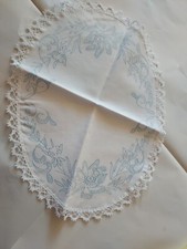 Napperon Ovale A Broder Creation Margot