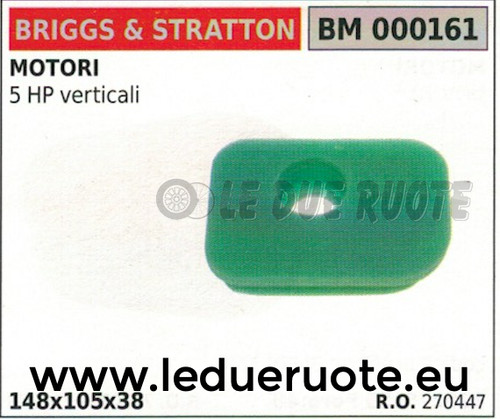 Filtre air moteur briggs - filtre,