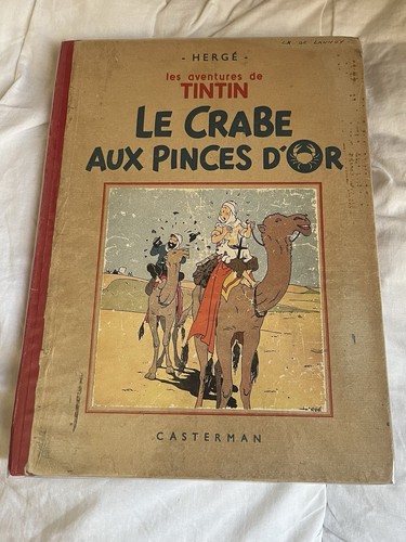 Tintin crabe aux pinces - tintin, le
