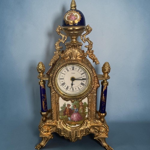 Montre table vintage laiton - montre,