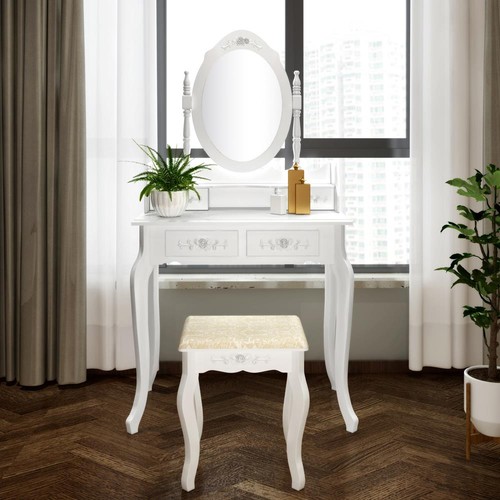 Coiffeuse table maquillage - table, de