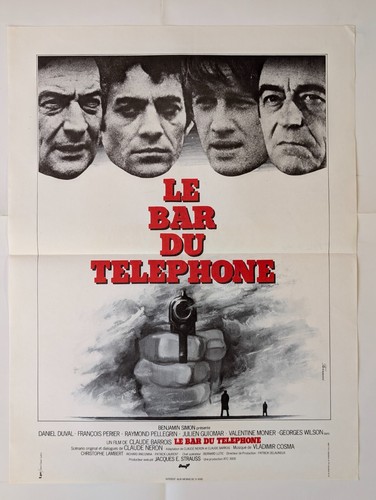 Affiche cinema bar du - cinema,