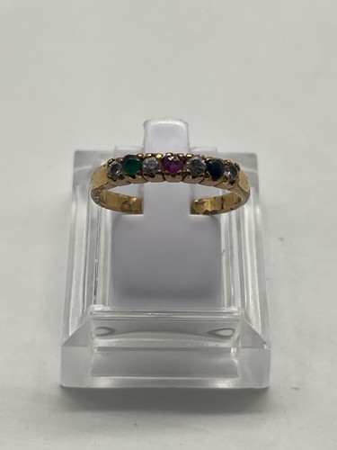 Bague plaqué sertie - bague,