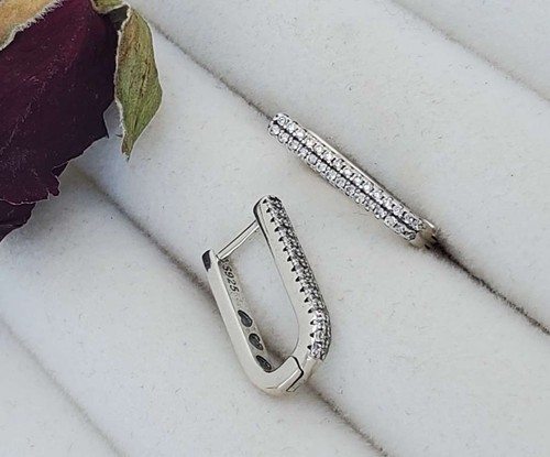 Anneaux argent sterling - u, en