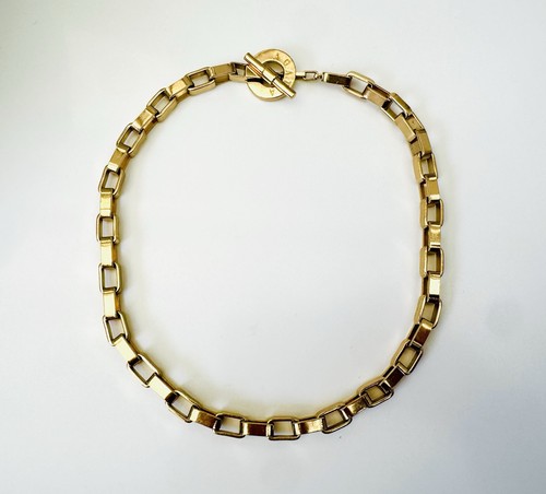 Collier maillon oversize - collier, à
