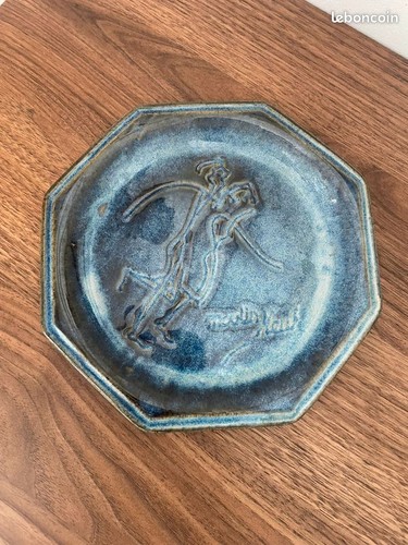 Assiette vintage accolay - assiette, –