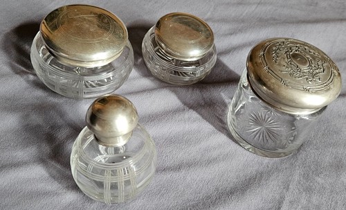 Lot pots boîtes 1 - 3, &