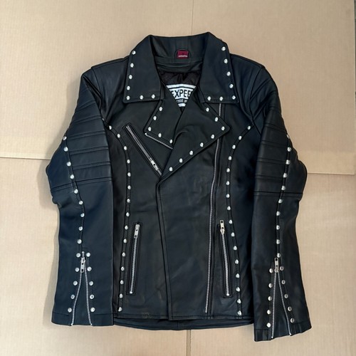 Veste moto cuir pour - de, en
