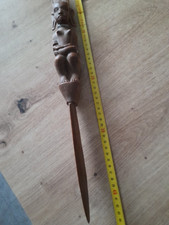 Couteau bois art africain - en, bois.
