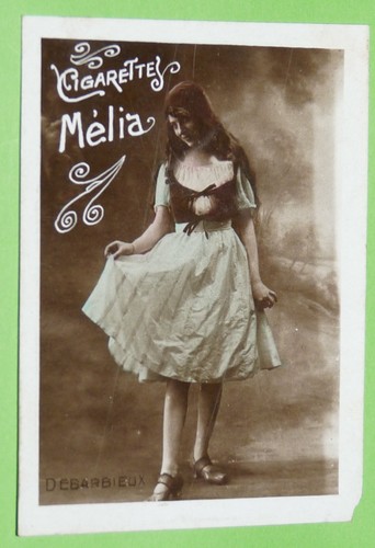 Photo 1910 cigarettes card - photo,