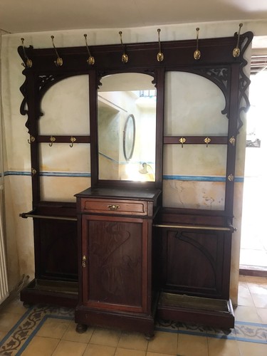 Porte manteau art nouveau - porte, art-nouveau