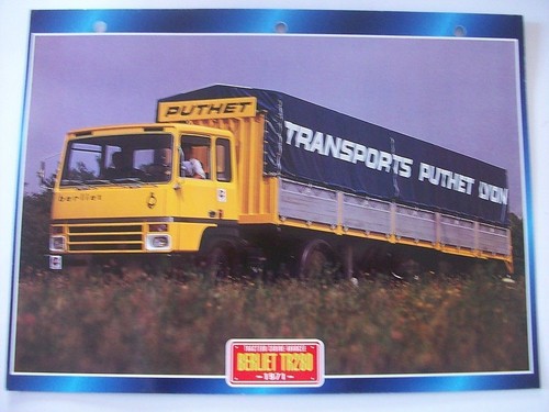 Carte fiche camion tracteur - carte,