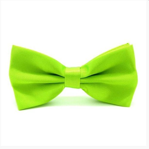 Noeud papillon vert fluo - vert, neuf