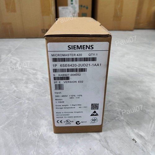 New siemens 6se6420 2ud21 1aa1 - new, 6se6420-2ud21-1aa1