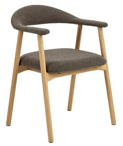 Chaise addi marron chêne - chaise,