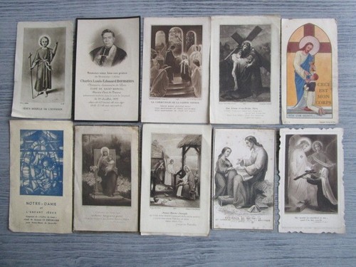 Lot images pieuses - lot, 10