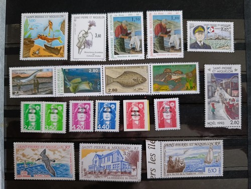 Timbres saint pierre - timbres, saint-pierre