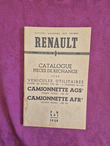 Renault camionnette ags1 - renault,