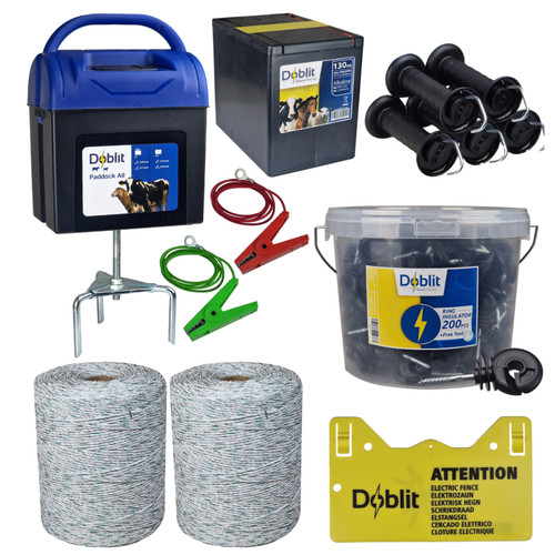 Kit clôture électrique - clôture,