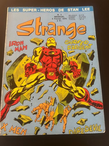 Strange comics lug marvel - 2,