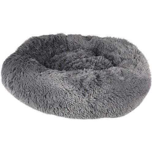 Coussin krems rond gris - coussin, ø