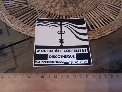 Ancien autocollant