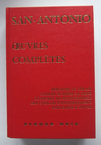 San antonio oeuvres completes - san,