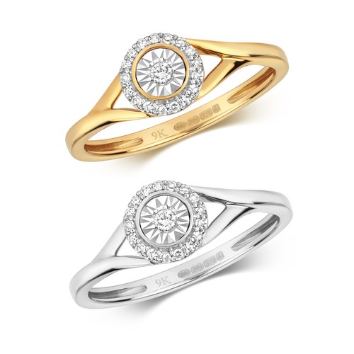 Bague femme blanc - bague, or