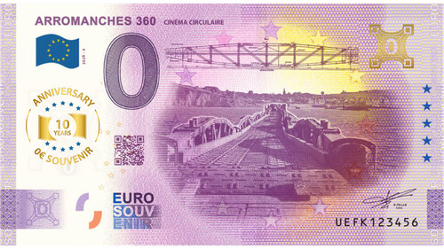 Billet souvenir 2025 france - billet,