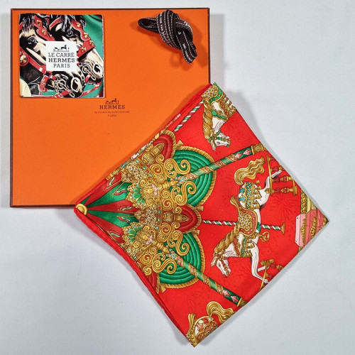 Rare écharpe vintage - vintage, hermes