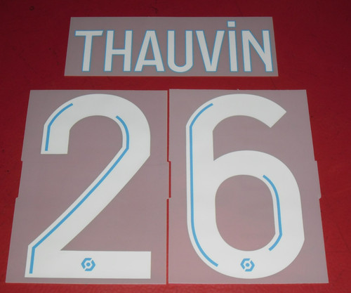 Flocage officiel thauvin - officiel, n°26