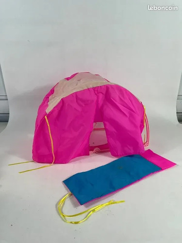 Tente camping barbie de4 - tente, de