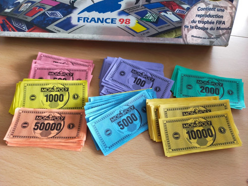 Liasse 170 billets monopoly - 170,