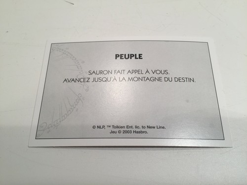 Carte peuple sauron fait appel - carte,