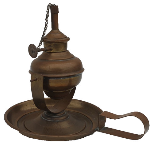 Ancien lampe huile de - à,