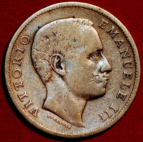 Italie lire 1901 vittorio - italie,