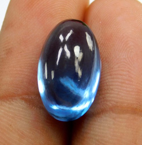 Saphir bleu naturel ceylan - saphir, de
