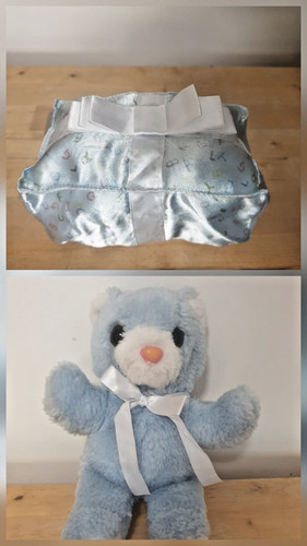 Peluche vintage réversible