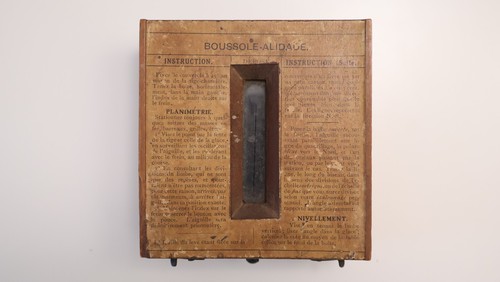 Ancien rare boussole - ancien, alidade