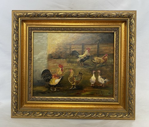 Ancien huile sur - ancien,
