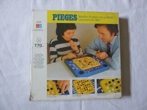 Jeu société pièges - de,