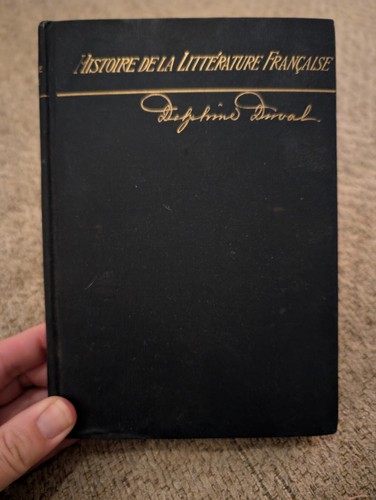 Histoire litterature - de, la