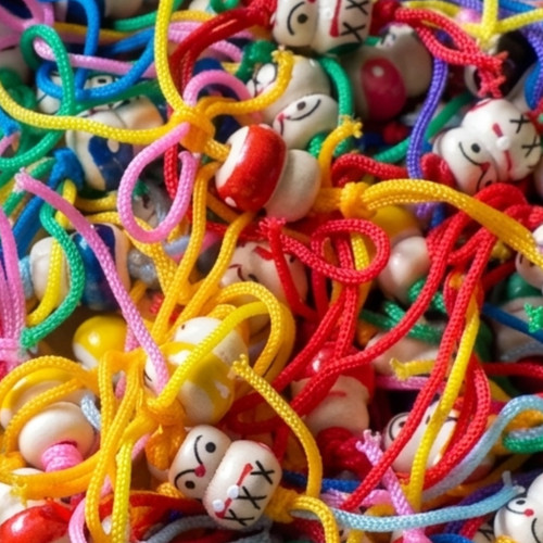 Lot perles pendentifs - de,
