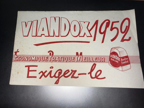 Buvard viandox - buvard,