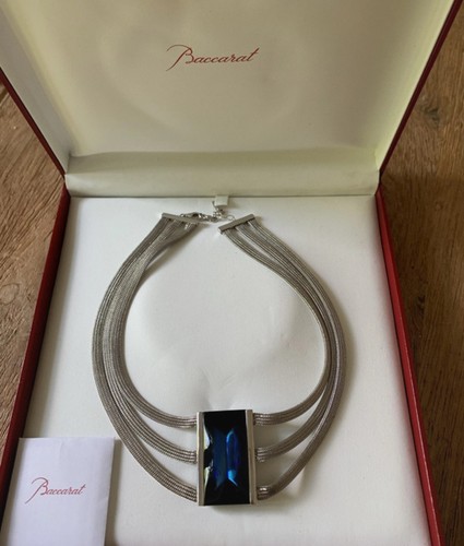 Collier baccarat argent - collier,