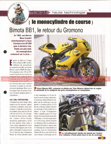 Bimota bb1 bmw - bb1, à