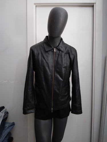 Veste cuir véritable pour - en,