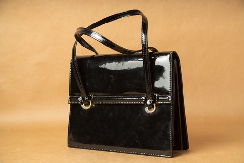Sac main cuir - main, noir